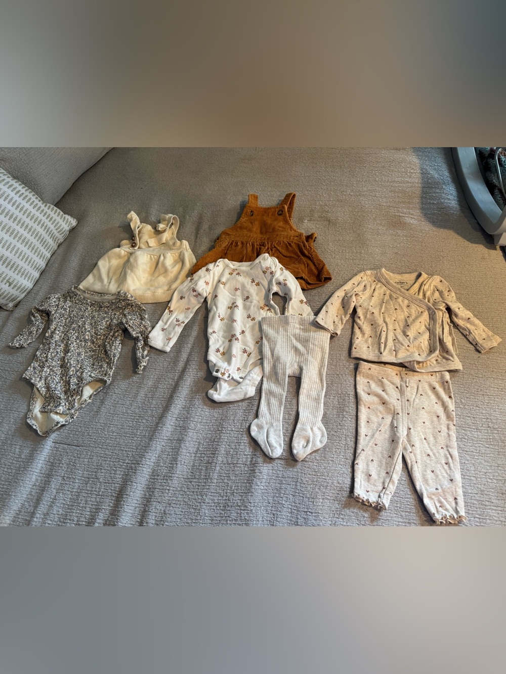 Carter's Neutral & Mustard Baby One-Piece and Set Collection